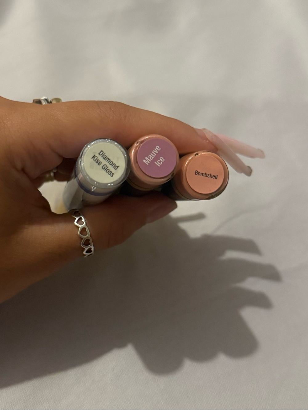 lip sense kit! lip stain duo and a glittery gloss topper - Picture 3 of 3